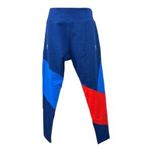 Puma x BMW Motorsport Womens Blue High Waist Leggings Activewear Large